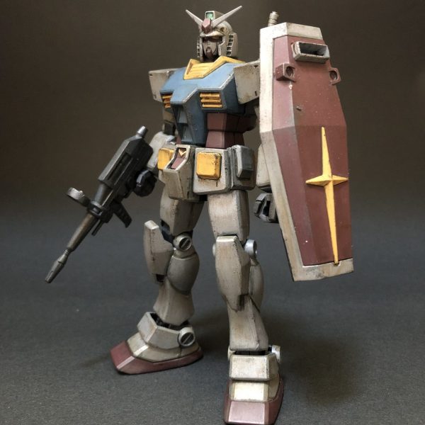 今月のエコプラ　ＨＧ　RX７８ ガンダム　リアルタイプ風