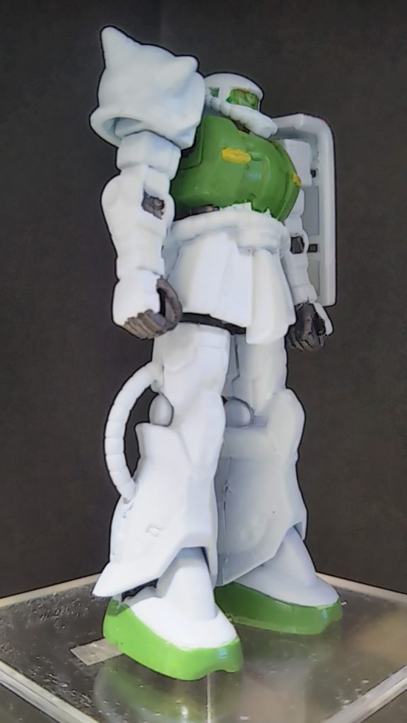 「グリーンダイバーズ」と言えば…〈Zガンダム3号機〉や〈アッシマーのティターンズカラー〉が有名ですが…このカラーにしてみました😅😅😅