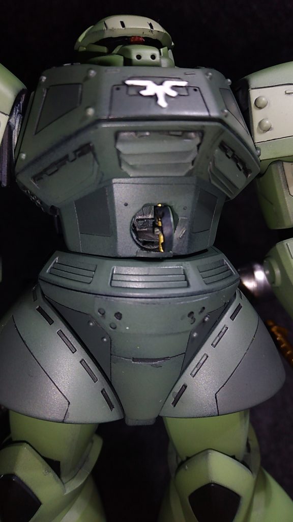 ゲルググ(袖付き仕様)–4枚目/制作者：しゃもじもち