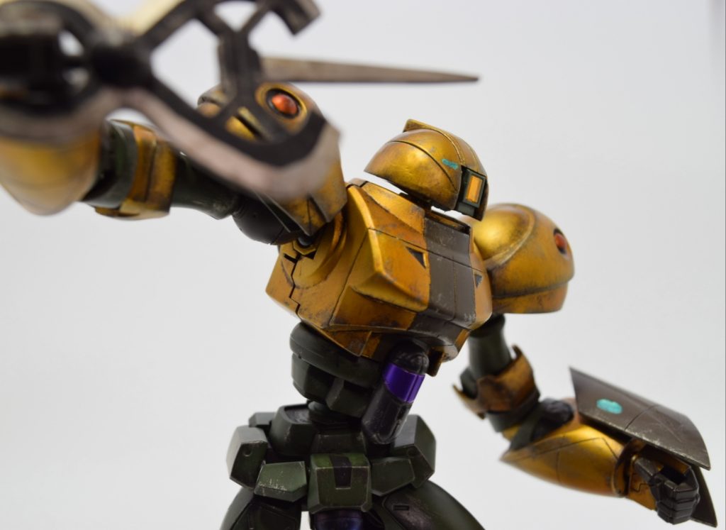 軍配型ヒートホークスモーの近接武装