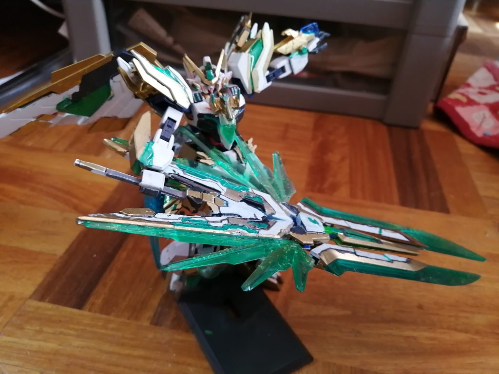 前に作った武器はレシンは使ってません