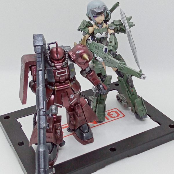 ザク高機動型(ジョニー・ライデン機)メタリック