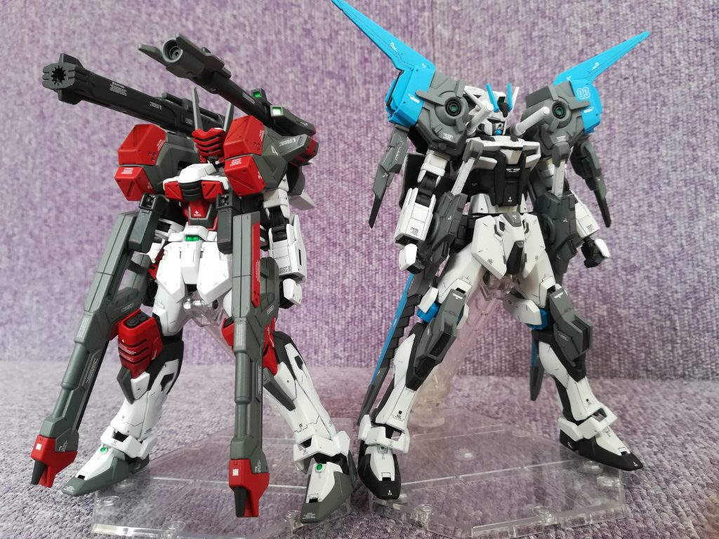 この2機を並べることができて満足です。↓ 製作内容塗装前写真