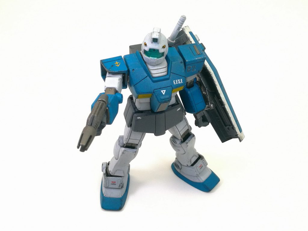 初めてちゃんとした道具でスジボリして、サークルのコンペにも出した思い出深い作品ですウェザリングはチッピングこそ正義!迷ったら塗装はがしとけ!