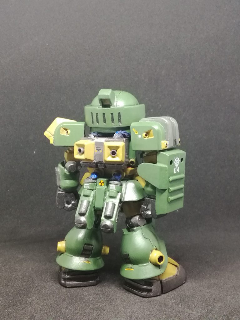 完成当時の塗装ムラ等を修正しています。