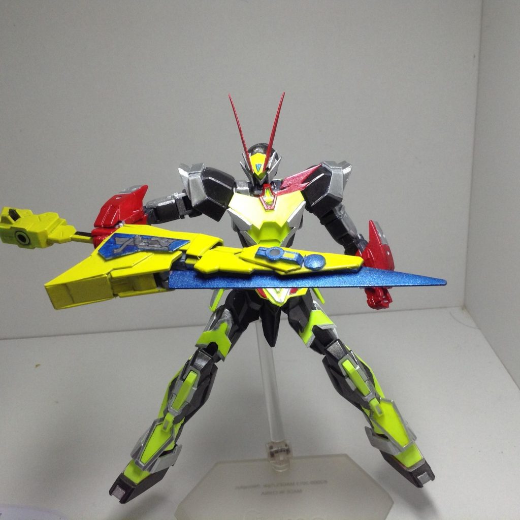 前に作っておいたプログライズホッパーブレード。いや～ほんとに作っておいてよかった