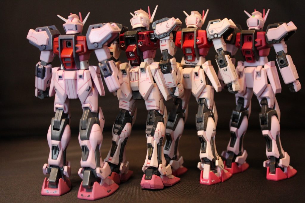 同スケール(1/144)の比較(ストライクルージュ)–7枚目/制作者：yos81101