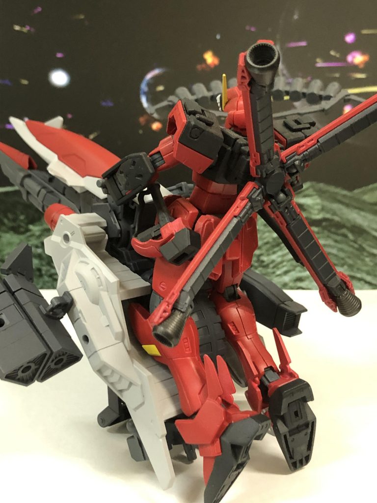 クロスボーンガンダム・フレア専用サブ・フライトシステム『イフリート・ホッパー』–7枚目/制作者:haruo