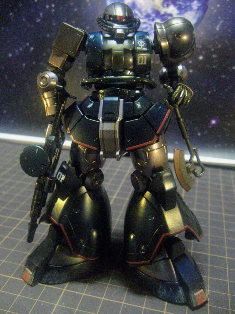 おまけのおまけで閲覧するのを省くためにザク高機動型もアップします。合わせて楽しんで貰えたら嬉しいです。最後まで御閲覧頂きましてありがとうございました(笑)