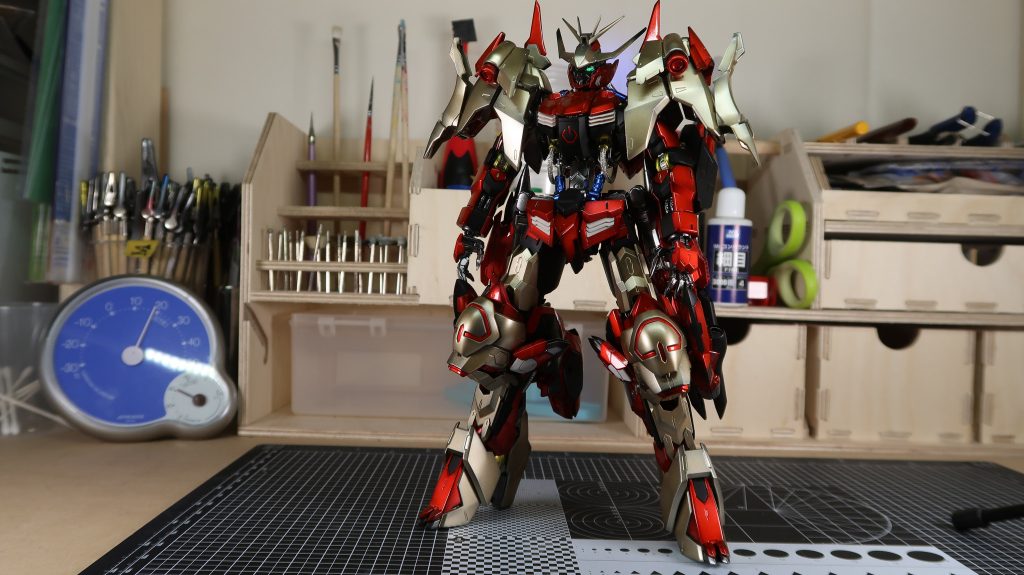 〈正面(胸部鎧外した状態)〉個人的にこの状態がデフォルトな感じです。