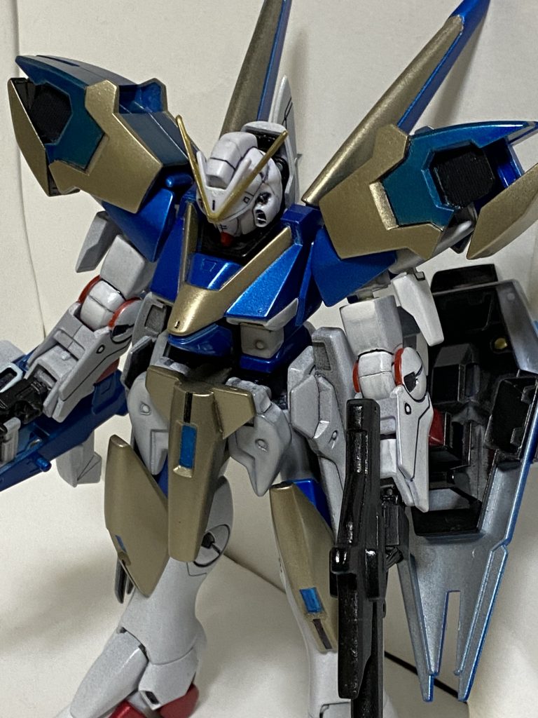 旧キット HG 1/100 V2 アサルトガンダム–2枚目/制作者：amuroikima-su