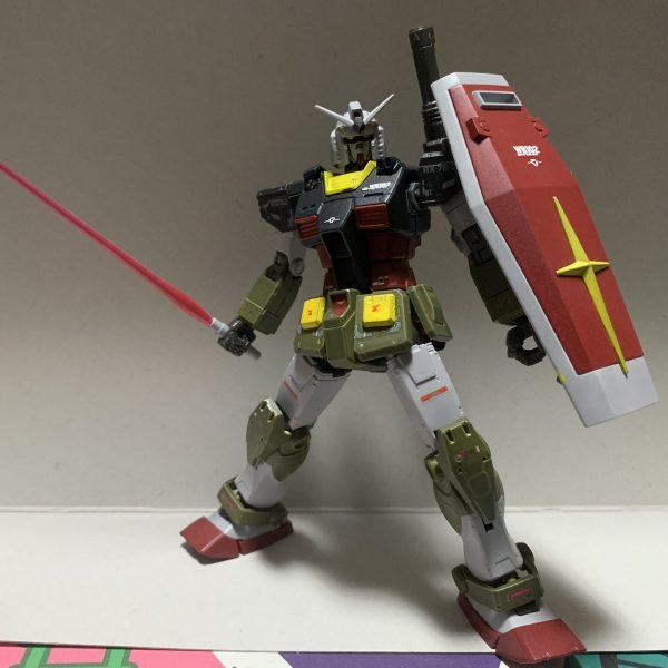 ＨＧ　オリジン版ガンダム前期型　リアルタイプカラー
