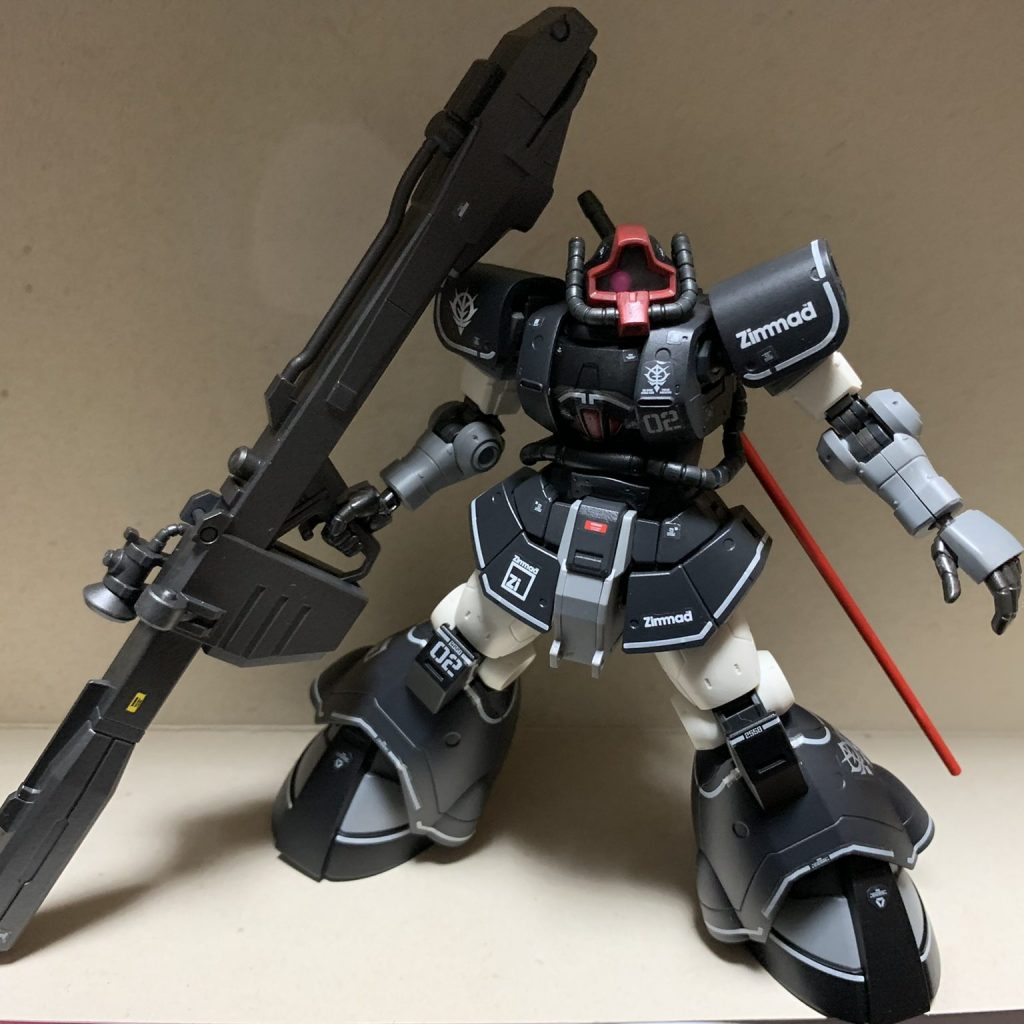 ＨＧ ドム試作実験機｜素組マイスター【エアブラシデビュー 】さん 