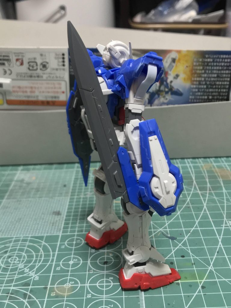 塗装前。改めてスミ入れの色が悔やまれる……。