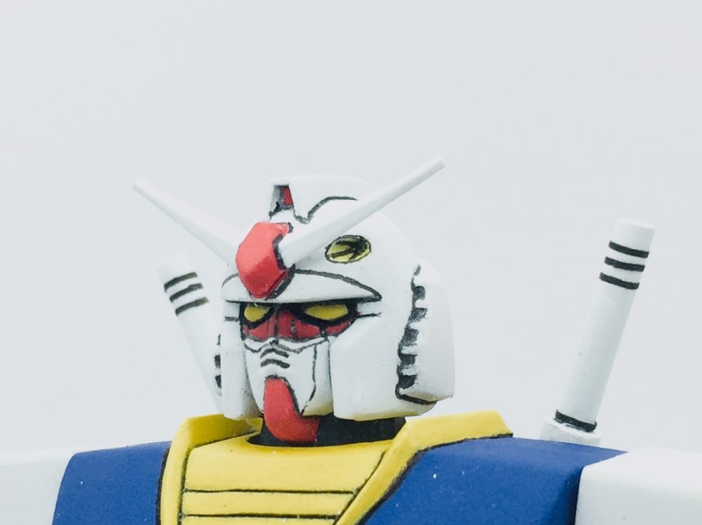 旧キット 1/144 ガンダム ガンプラ 完成–4枚目/制作者：kan-o-gunplablog