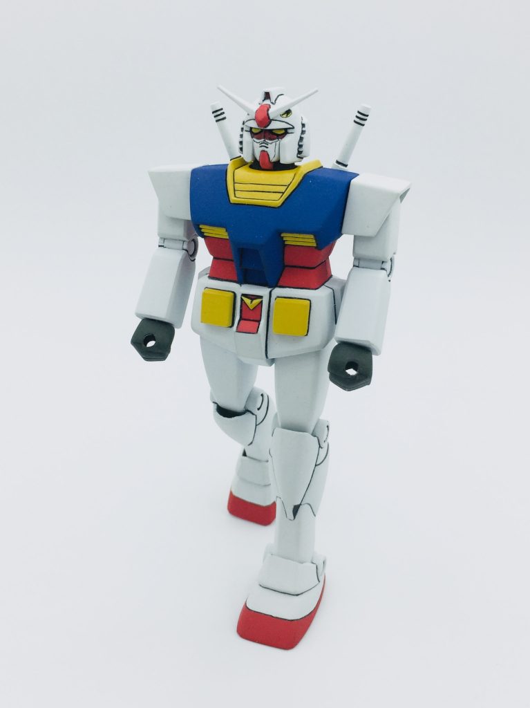 旧キット 1/144 ガンダム ガンプラ 完成–3枚目/制作者：kan-o-gunplablog