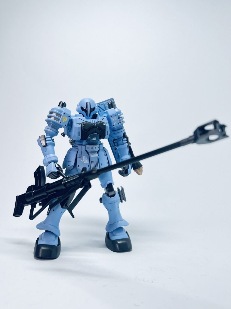 対艦ライフル持ちver.デカすぎません???構えさせようとも思いましたがちょっと難しくて諦めました笑