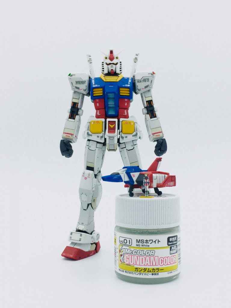 RG 1/144 ガンダム ガンプラ 完成–2枚目/制作者:kan-o-gunplablog