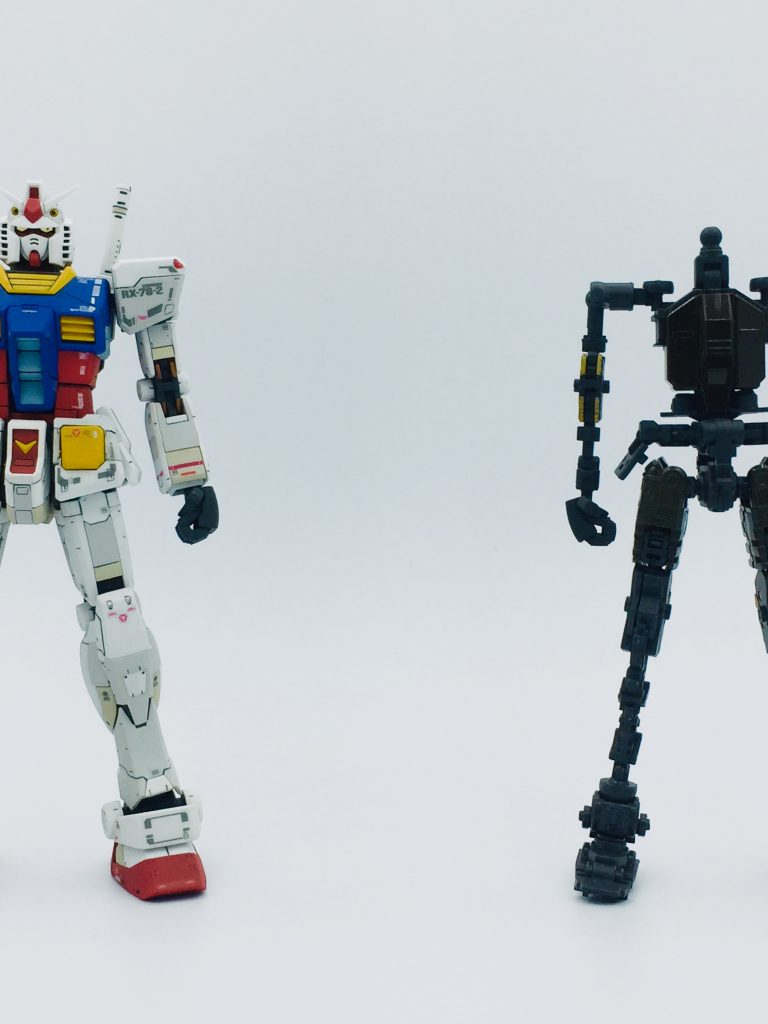 RG 1/144 ガンダム ガンプラ 完成–4枚目/制作者:kan-o-gunplablog