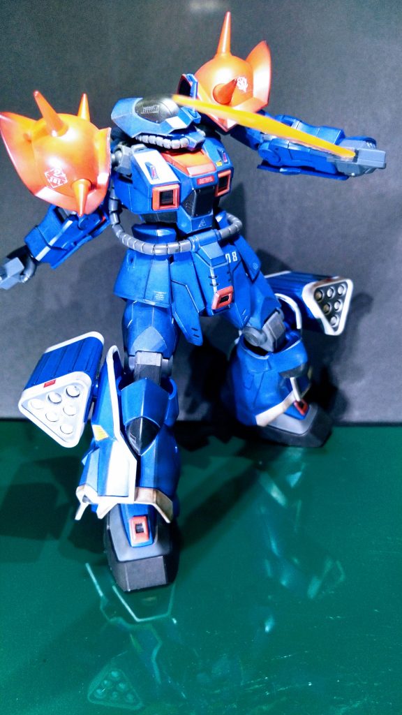 かなりバランスのよいキットですね。作っててストレスなく組み立てられました。いいプラモでした。