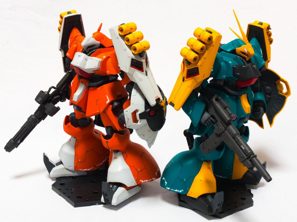 以前つくったギュネイ機とご覧頂きありがとうございました。