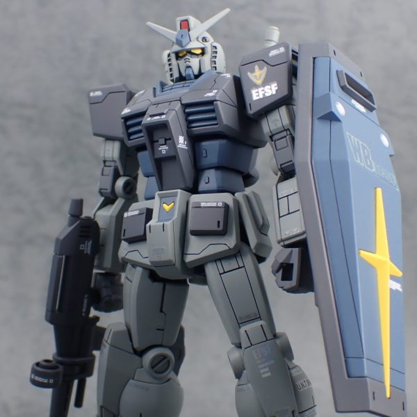 EGガンダム　RX78　スジボリ
