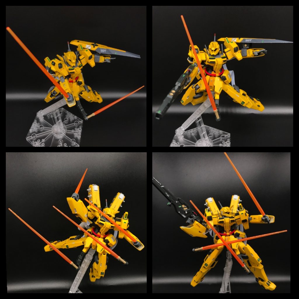 隠し腕を合わせた近接戦闘。想定外の太刀筋に敵はなす術なし。