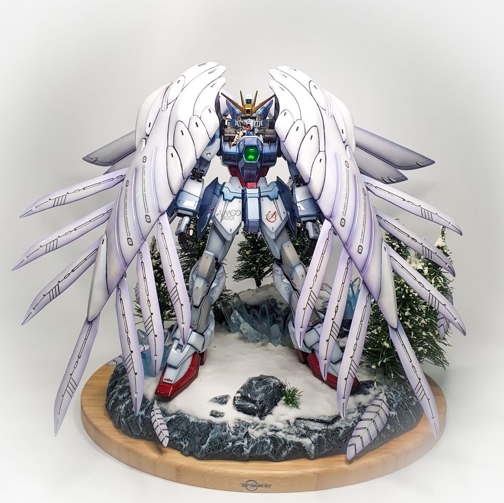 Pg wingzerocustom knight–2枚目/制作者：@th_custom