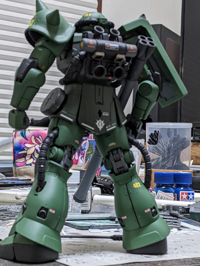 MGザクⅡ06F–3枚目/制作者：raiken