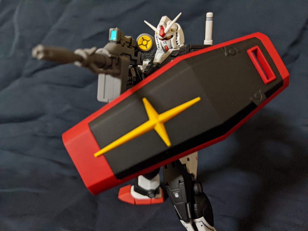 HG ガンダム(GUNDAM THE ORIGIN版)のプロトタイプガンダムカラー–3枚目/制作者：ソロモンの悪夢