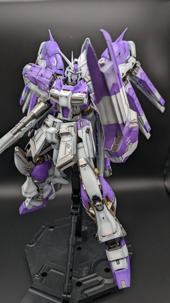 ＲＧ HI-νガンダム　グラデーション塗装–3枚目/制作者：Youtwo