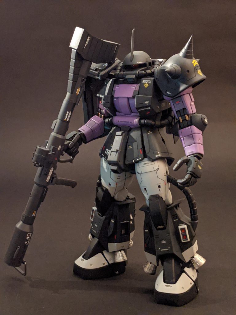 プロポーションは頭以外イジってません。素晴らしいキットです。