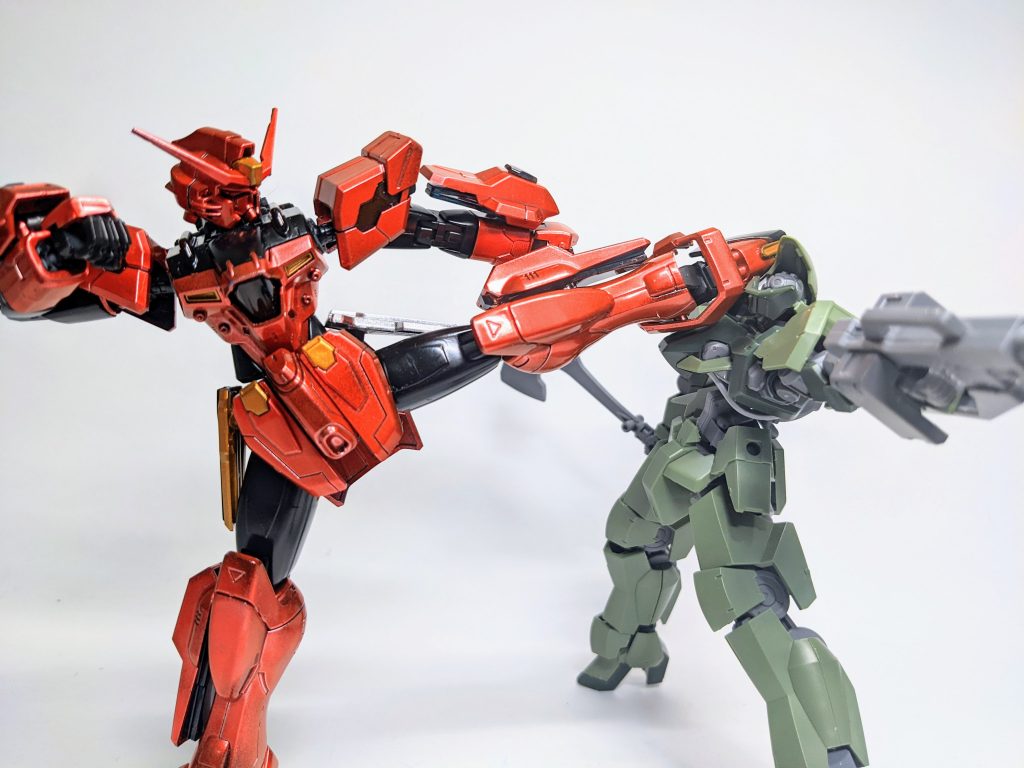 ベースはガンダムヘリオスを使いました