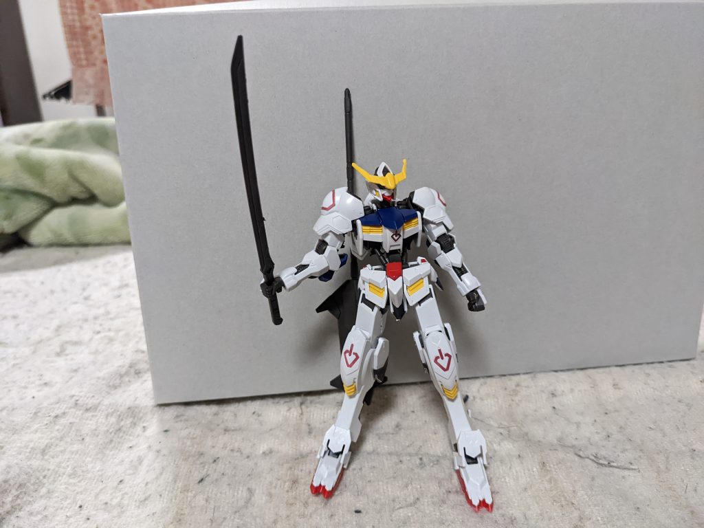 剣を構えた図です。