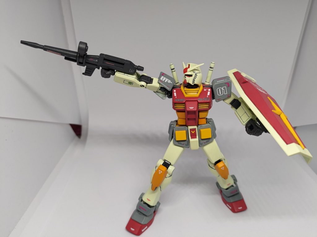 ビームライフル構え