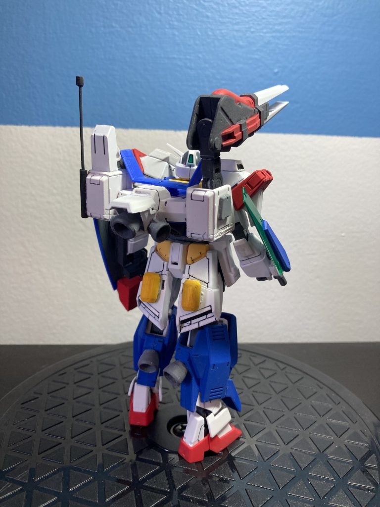 Since AGE-1 is based on RX-78-2, its appearance and aesthetics are derived from Perfect Gundam.