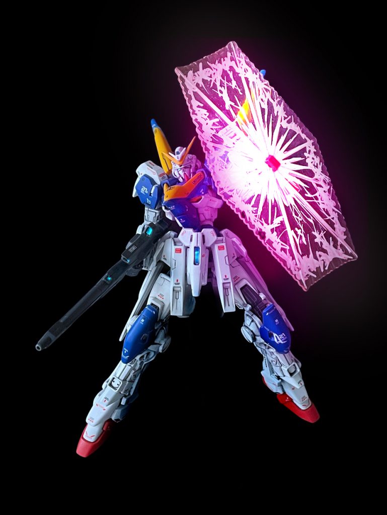 旧1/100のビームシールド がサイズ的にピッタリでした。