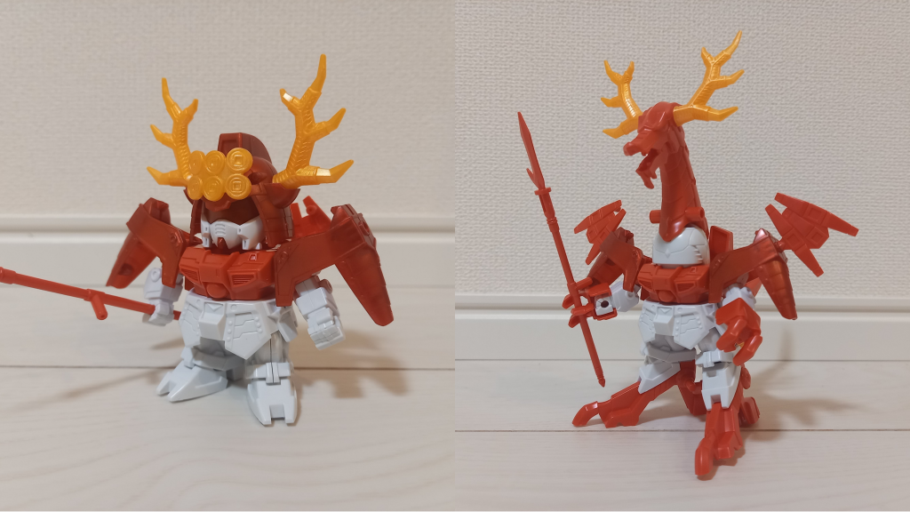 元キット。このままでも充分カッコイイ。