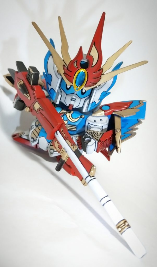 ツインライフを繋げてロングライフル。1/144サイズ用のライフルくらい長い