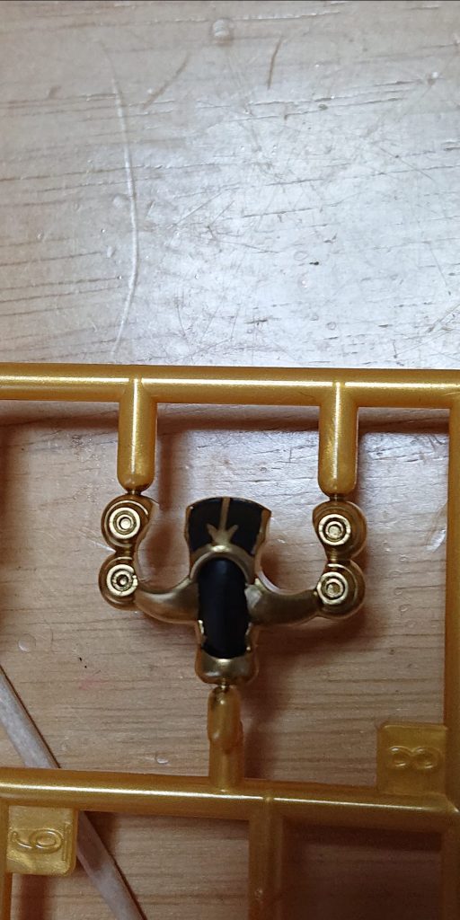 胸部の塗装です。