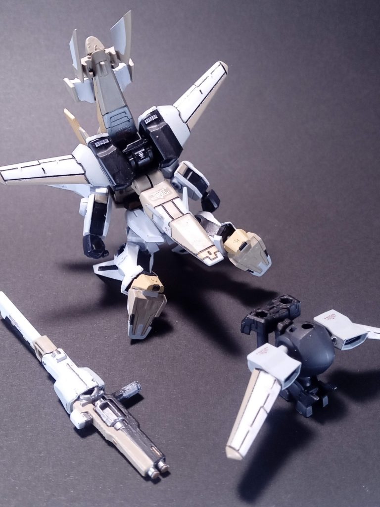 モビルスーツアンサンブル・キュリオス・オーバーフラッグミキシング改造–3枚目/制作者：マッドさん