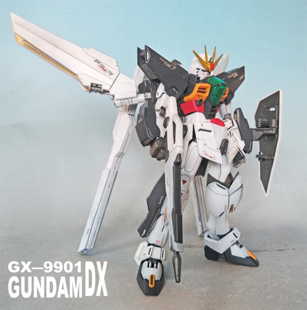 MGガンダムダブルエックスWithGファルコン–3枚目/制作者：ま･くべぇ