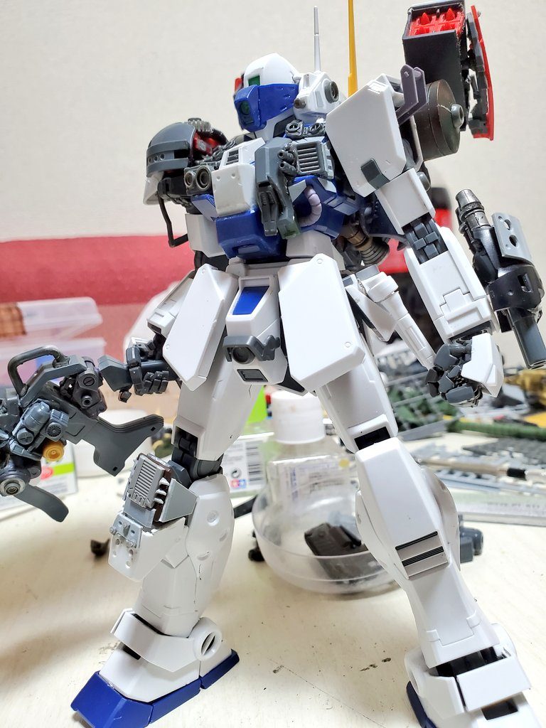 ジムスナイパー・ブラックウルフ–3枚目/制作者：燃え盛るレタス