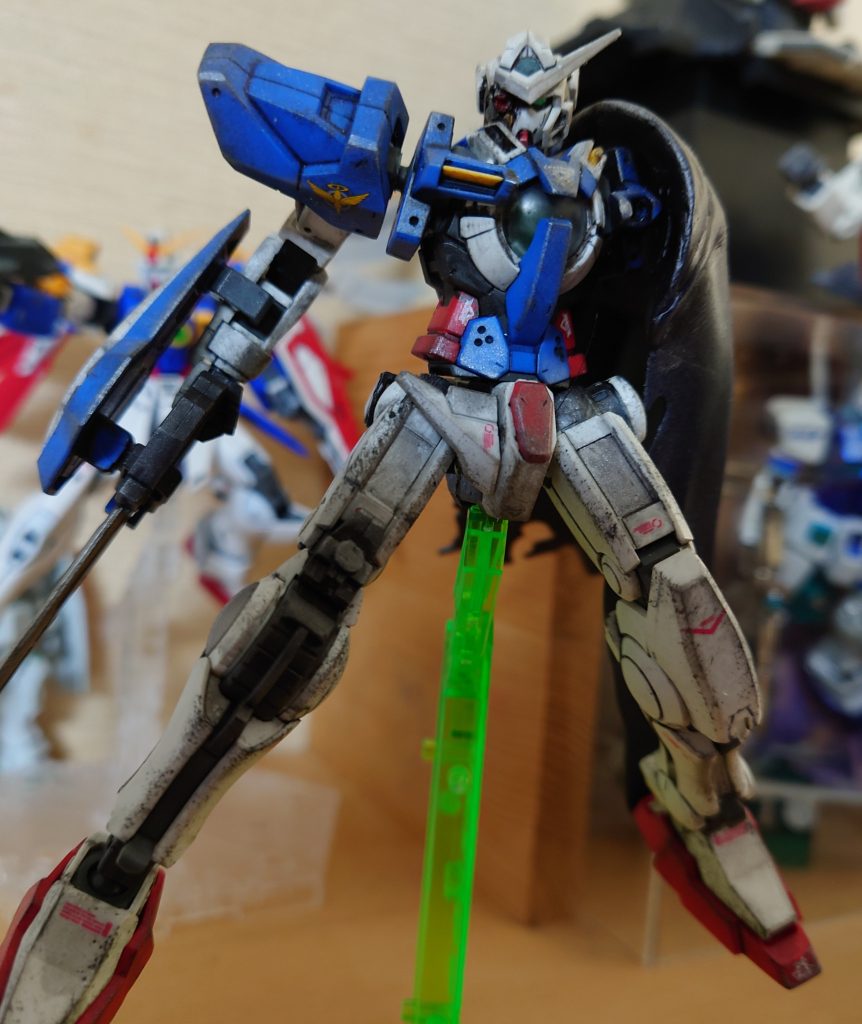 エクシア（ジャンク品からリペアに改造）–2枚目/制作者：@kazuking25253