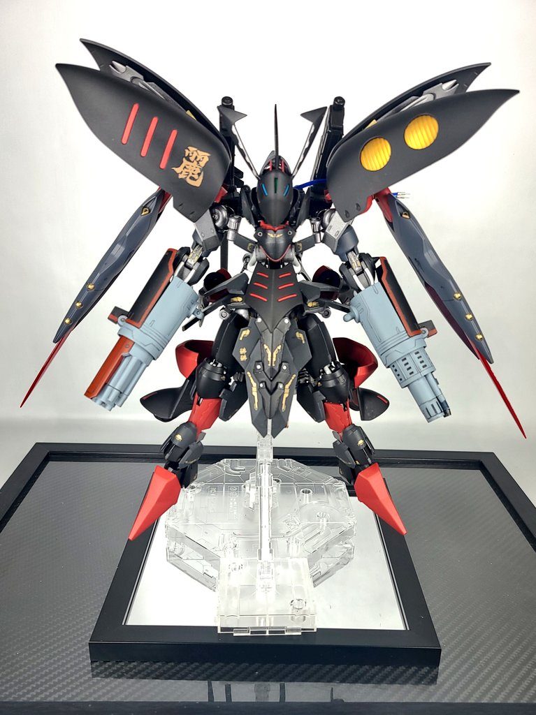 麗(ウルワシ)モード妖術使いをイメージした射撃特化な形態(こちらは企画のオマケで作りました)