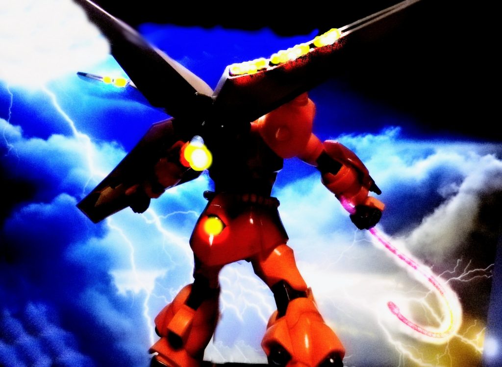 ハイネさんとグフ・イグナイテッド！ＯＰ画像再現風プラスブレイズザクファントム！–5枚目/制作者：gtarou