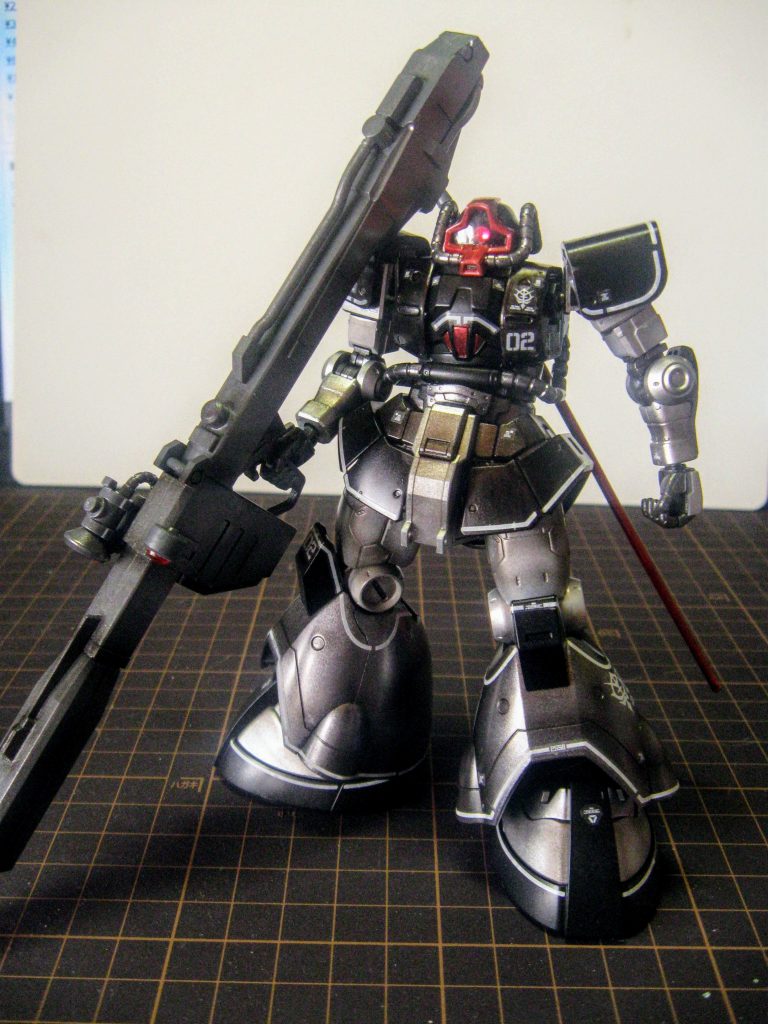 ドム試験実行型＆おまけのなんちゃって高機動型ザク（あたま？）–3枚目/制作者：gtarou