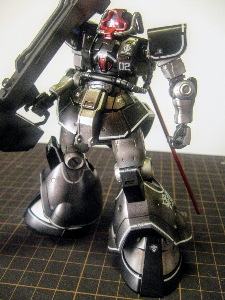 ドム試験実行型＆おまけのなんちゃって高機動型ザク（あたま？）–2枚目/制作者：gtarou