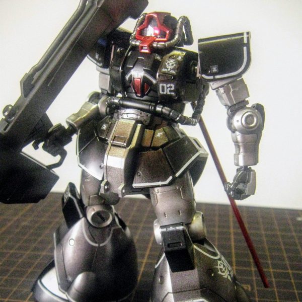 ドム試験実行型＆おまけのなんちゃって高機動型ザク（あたま？）