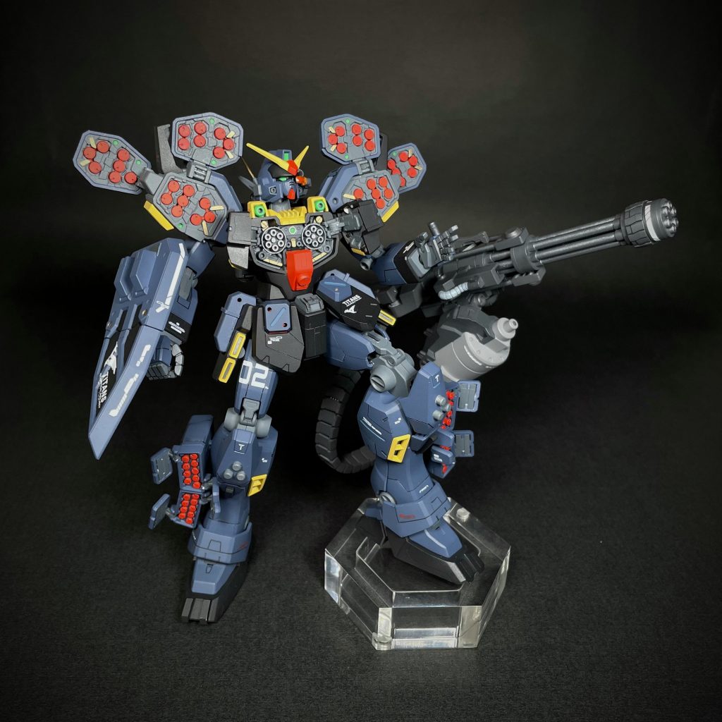 HEAVY ARMament Support (Gundam Heavyarms Titans Custom)–4枚目/制作者:@Ed__iT